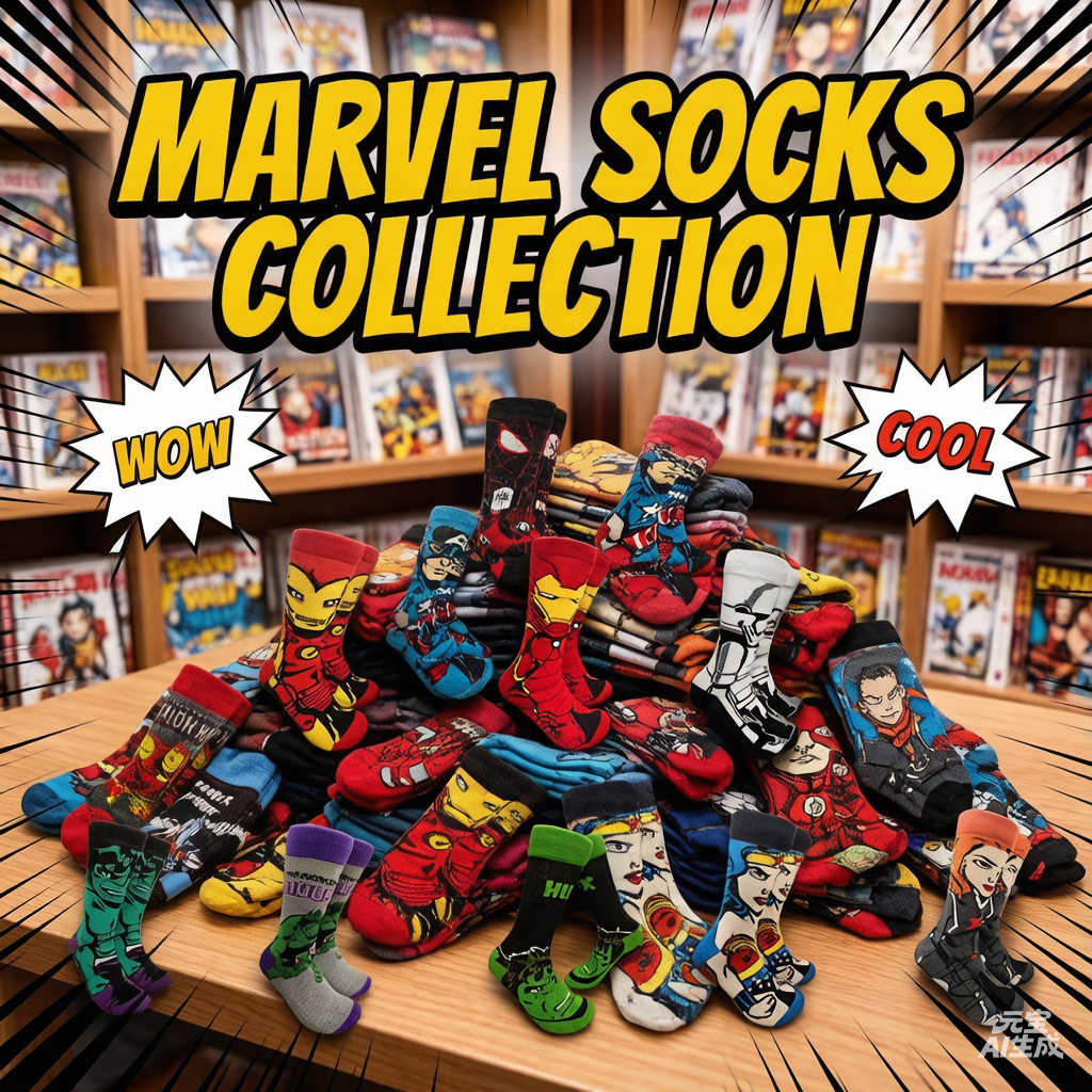 Tech Accessories Products - Marvel Socks for Women And Men
