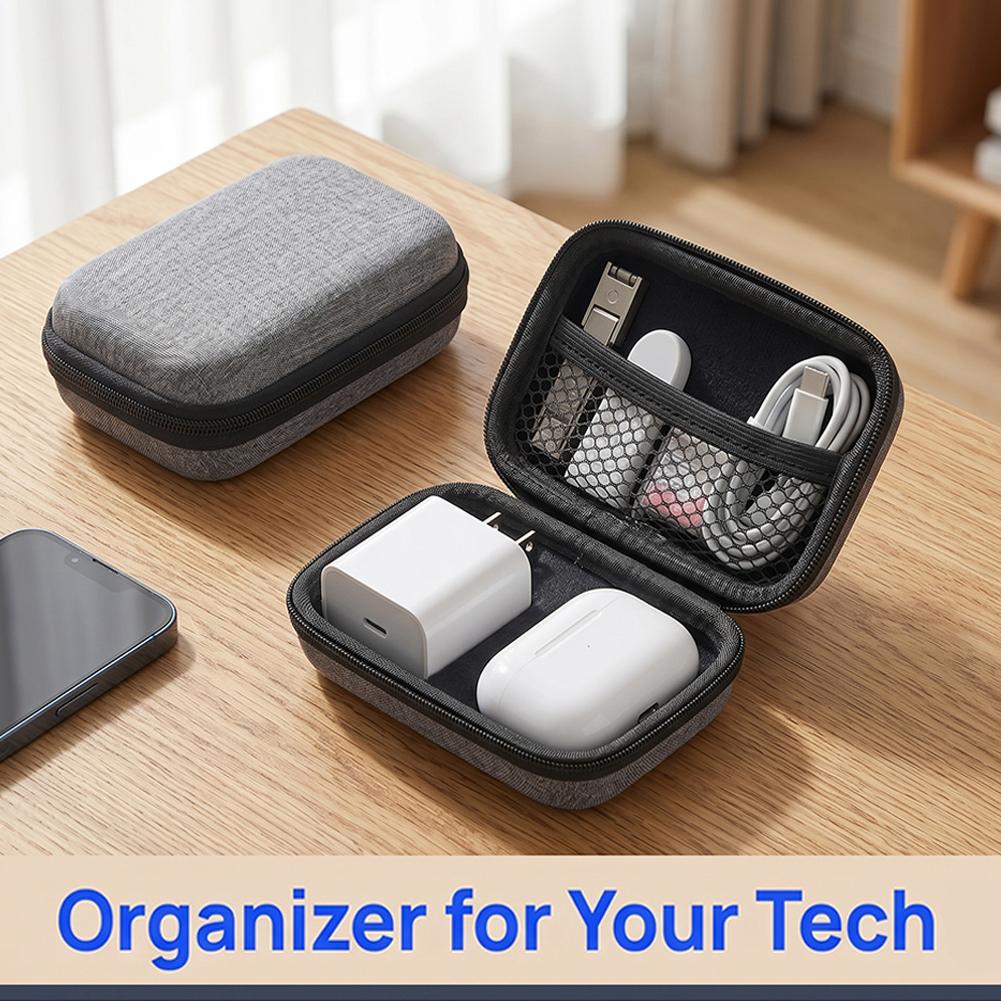 Business Headphone Bag Portabl - Travel Cable Organizer 评论和价格