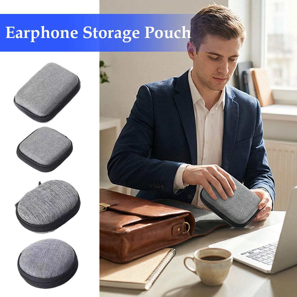 Business Headphone Bag Portabl - Travel Cable Organizer 评论和价格