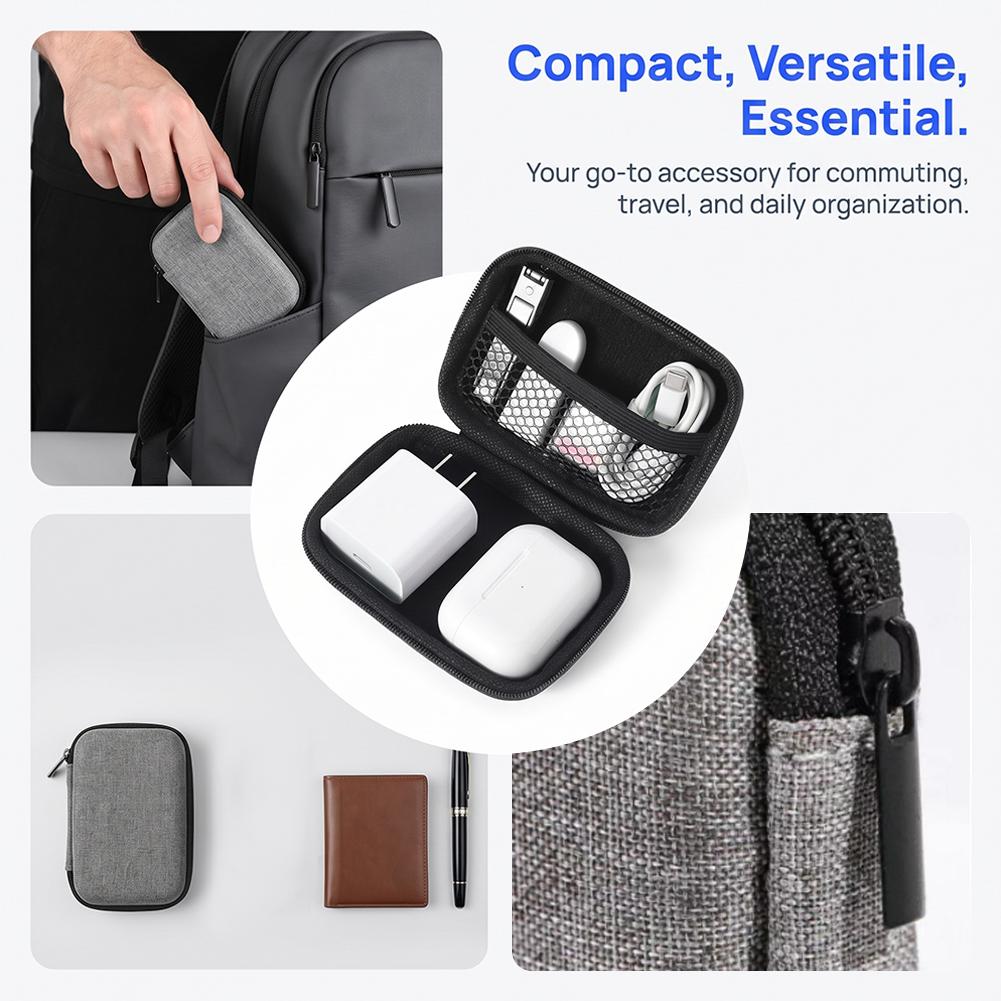 Business Headphone Bag Portabl - Travel Cable Organizer 评论和价格