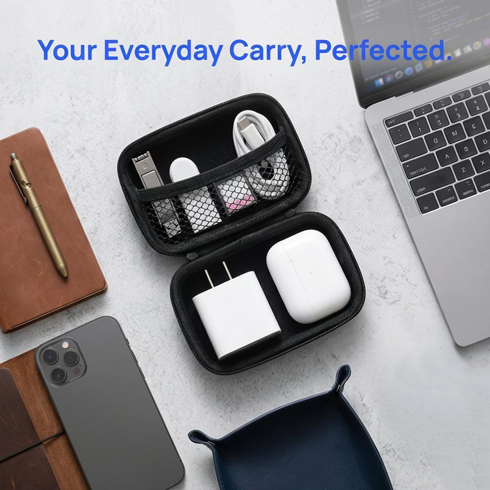 Business Headphone Bag Portabl - Travel Cable Organizer 评论和价格