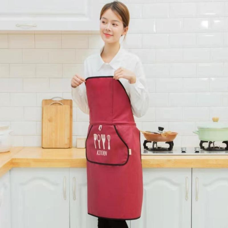 Korean Style Auto No-Tie Apron - Tech Accessories Logo 评论和价格