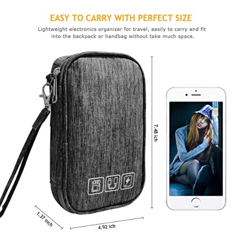 Electronic Organizer Bag Cable - Travel Cable Organizer 评论和价格