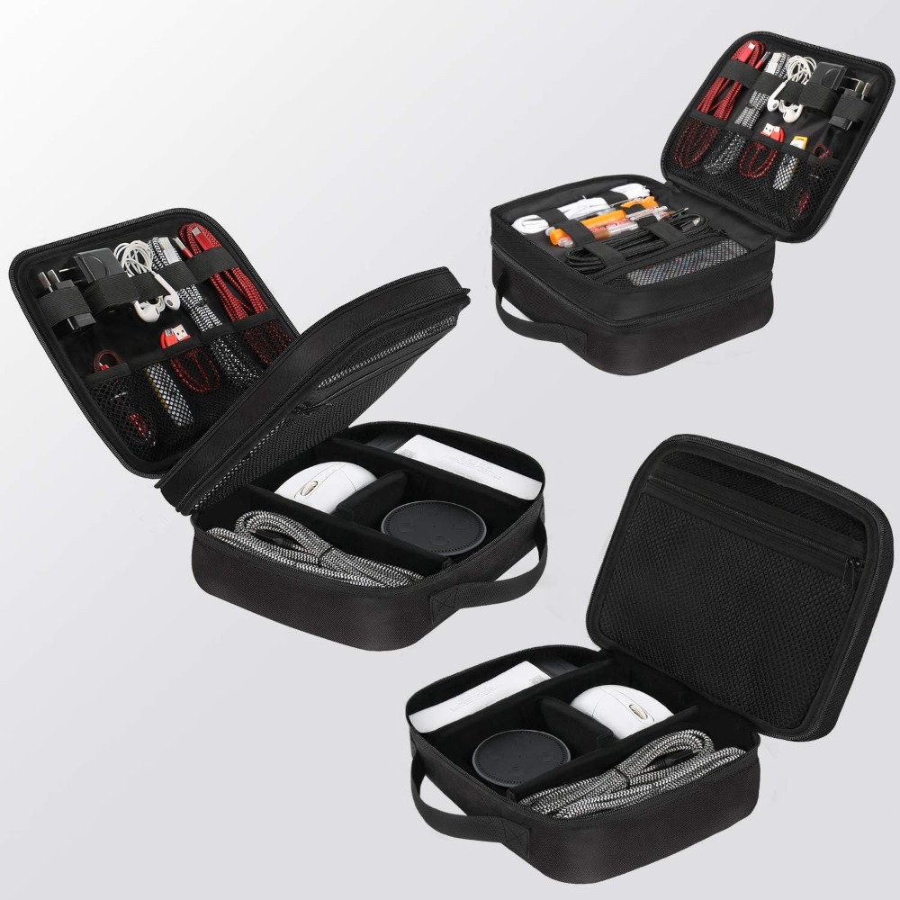 Electronics Organizer Travel C - Travel Cable Organizer 评论和价格