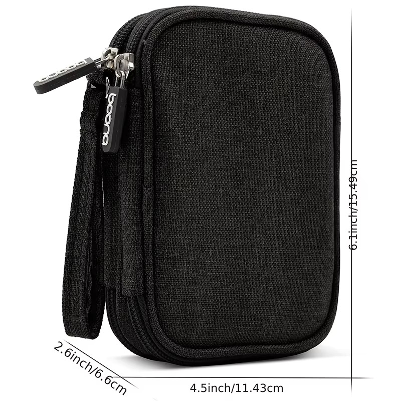 1PCS Grey/Black/Pink/Navy NEW  - Travel Cable Organizer 评论和价格