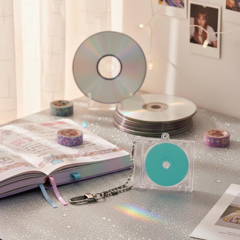 CD Disc Case Key Chain - Perip - Tech Accessories Backpack 评论和价格