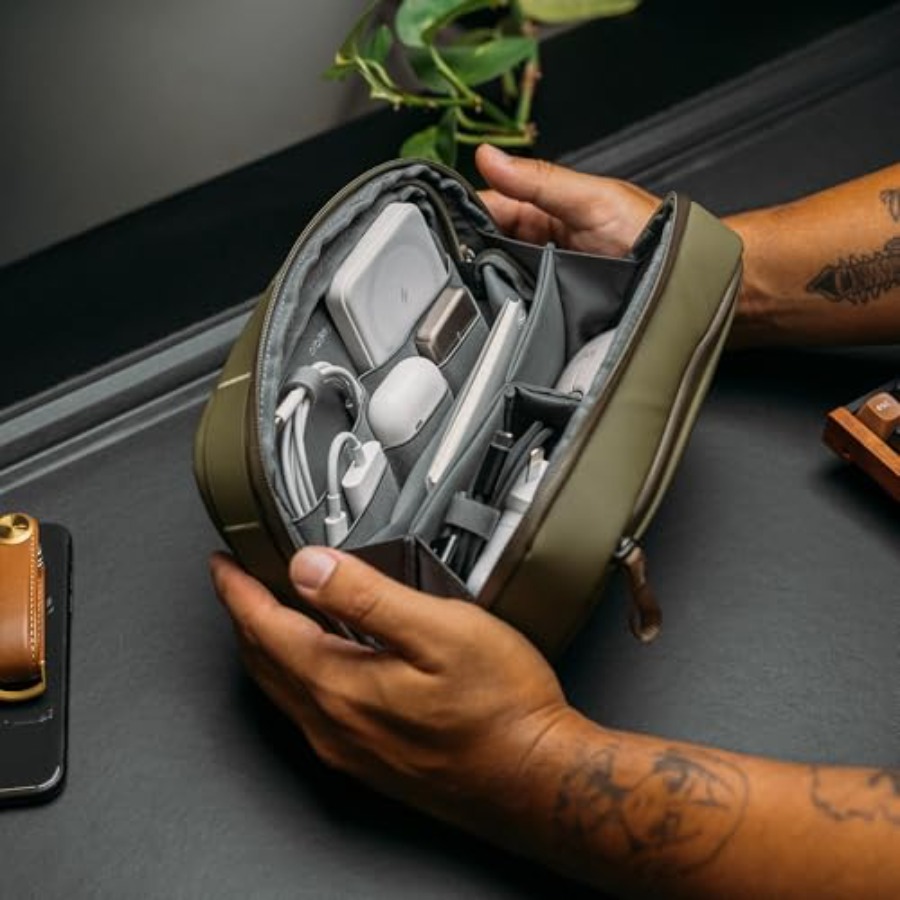 2-in-1 Tech Accessory Pouch wi - Travel Cable Organizer 评论和价格