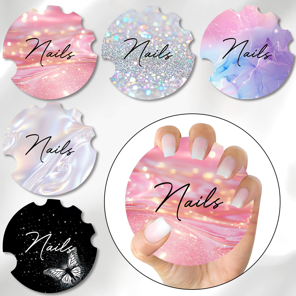 10Pcs/Lot Nail Art Display Car - Tech Accessories Board 评论和价格