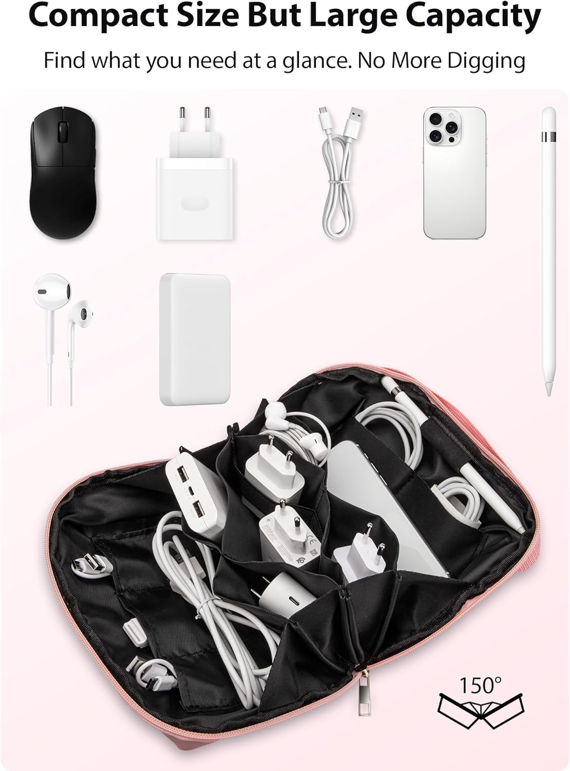 Large Capacity Backpack Organi - Tech Accessories Backpack 评论和价格