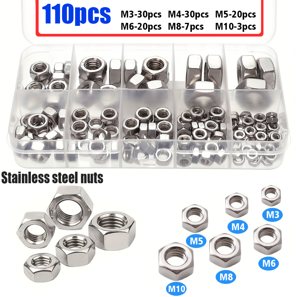 110-Piece Set of Stainless Ste - Tech House Accessories 评论和价格