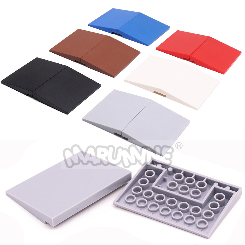10PCS MOC City Brick Roof 6x8  - Tech House Accessories 评论和价格