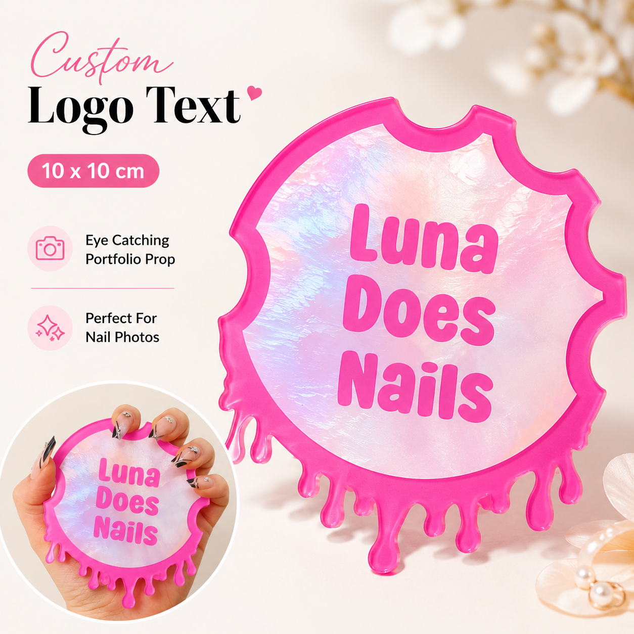 Custom Nailfie Disc Acrylic Na - Tech Accessories Logo 评论和价格